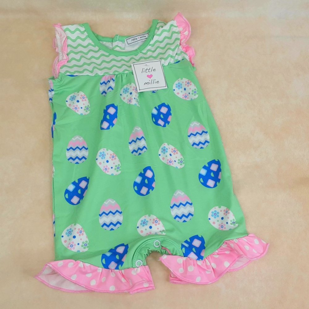 'LITTLE MILLIE' RUFFLE ROMPER - Picture 14 of 14